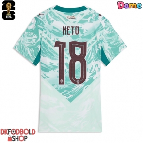 Portugal Pedro Neto #18 Udebanetrøje Dame VM 2026 Kort ærmer